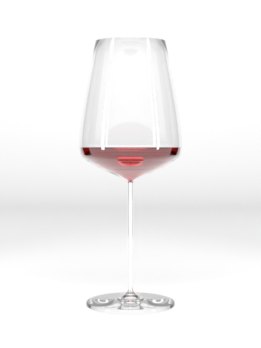 Calice PASSEPARTOUT con vino rosso
